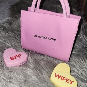 NWT Authentic Brandon Blackwood PINK ESR tote